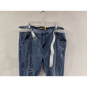 RawX Men's Denim Jeans Medium Wash Straight Fit Sz 44-32